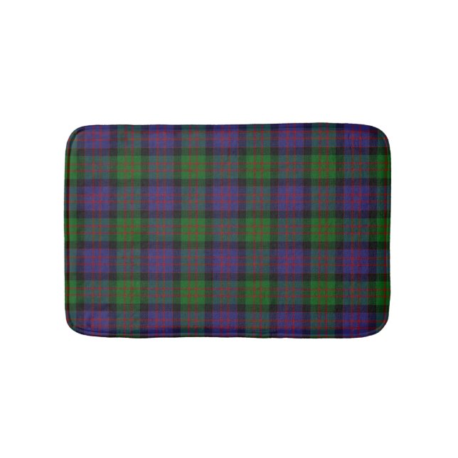 Scottish Clan MacDonald Donald Tartan Plaid Bath Mat (Front)
