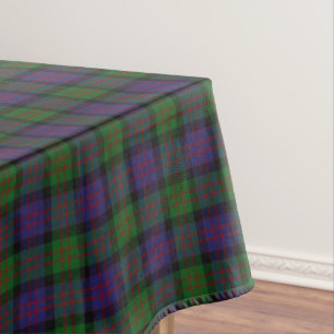 Scottish Clan MacDonald Donald Tartan Tablecloth