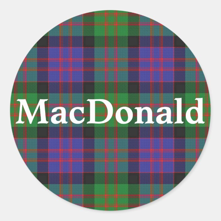 macdonald tartan plaid