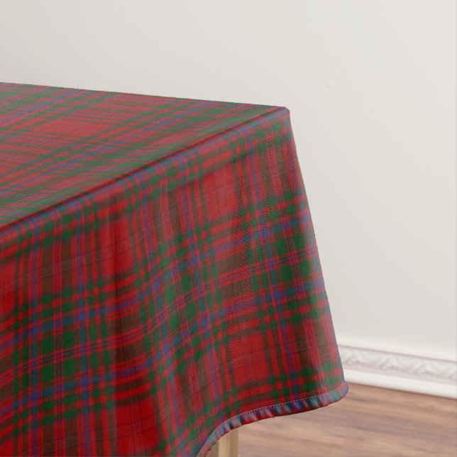 Scottish Clan MacDougall Tartan Tablecloth (In Situ)