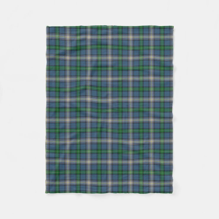 McDowell (MacDowell) Tartan Crest Premium Blanket - Celtic Stag style