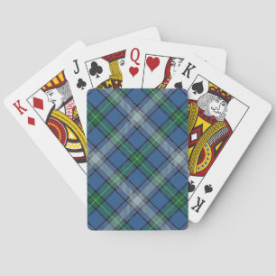 Scottish Clan MacDowall McDowell Tartan Deck Poker Cards