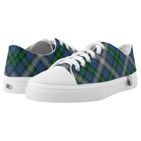 Scottish Clan Macdowall Mcdowell Tartan Low-top Sneakers