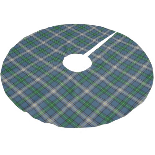 Scottish Clan MacDowall Tartan Brushed Polyester Tree Skirt