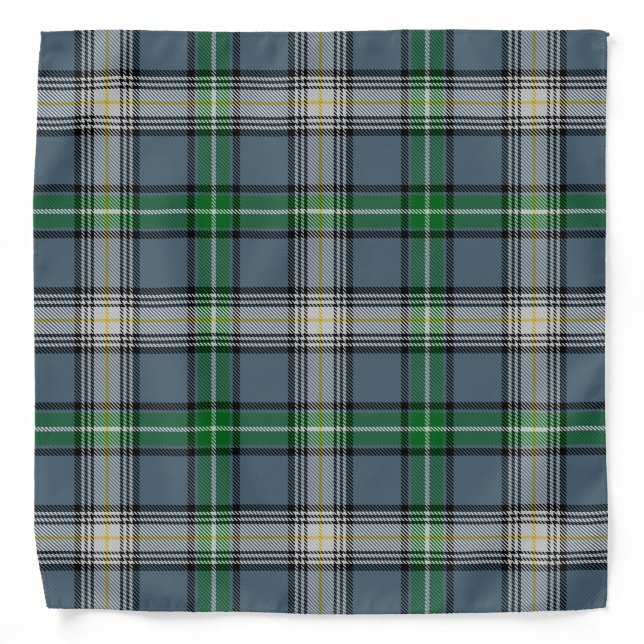 Scottish Clan MacDowall Tartan Plaid Bandana (Front)