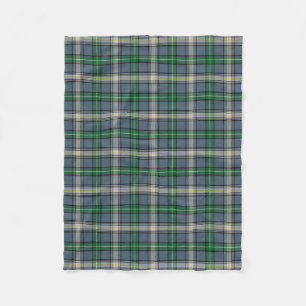Scottish Clan MacDowall Tartan Plaid Fleece Blanket