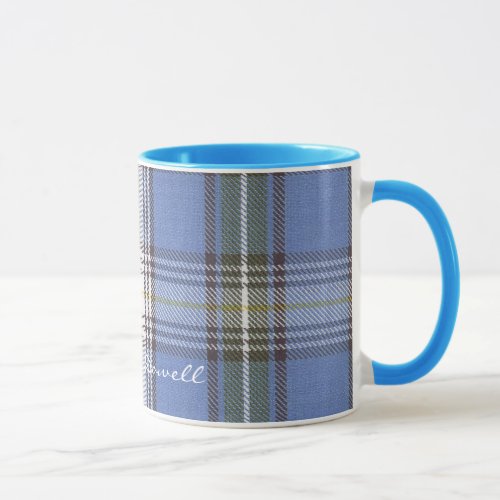 Scottish Clan MacDowell Tartan Designer Mugs