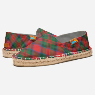 Scottish Clan MacDuff Tartan Plaid Espadrilles