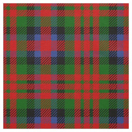 Scottish Clan MacDuff Tartan Plaid Fabric