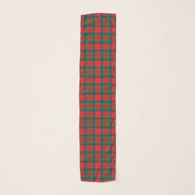 Scottish Clan MacDuff Tartan Plaid Scarf (Front)