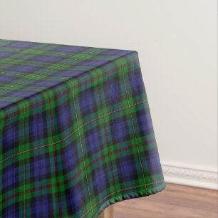 Scottish Clan MacEwen Ewen Tartan Tablecloth