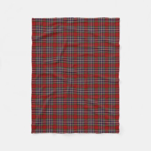 Scottish Clan MacFarlane Classic Tartan Fleece Blanket