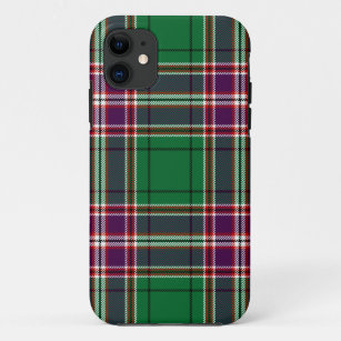 Scottish Clan MacFarlane Hunting Tartan Plaid iPhone 11 Case