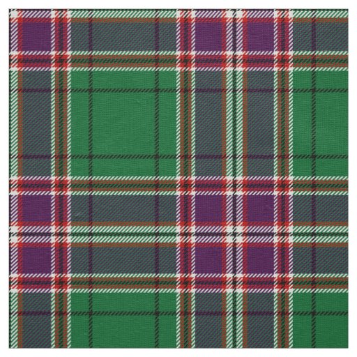 Scottish Clan MacFarlane Hunting Tartan Plaid Fabric