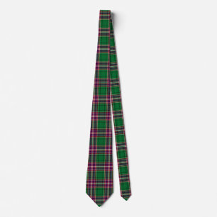 Scottish Clan MacFarlane Hunting Tartan Plaid Neck Tie
