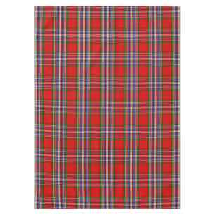 Scottish Clan MacFarlane Red Tartan Plaid Tablecloth