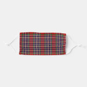 Scottish Clan MacFarlane Tartan Plaid Adult Cloth Face Mask (Front, Folded)