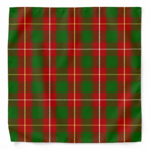 Scottish Clan MacFie Tartan Plaid Bandana