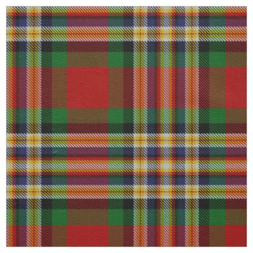 Scottish Clan MacGill Tartan Plaid Fabric