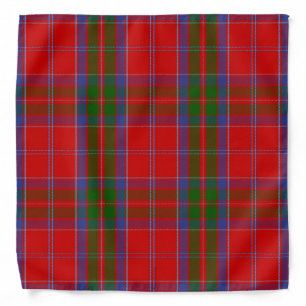 Scottish Clan MacGillivray Tartan Plaid Bandana