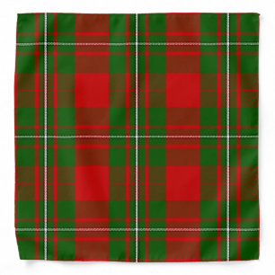 Scottish Clan MacGregor Tartan Plaid Bandana