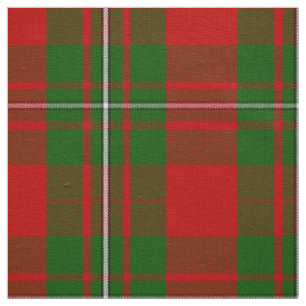Scottish Clan MacGregor Tartan Plaid Fabric