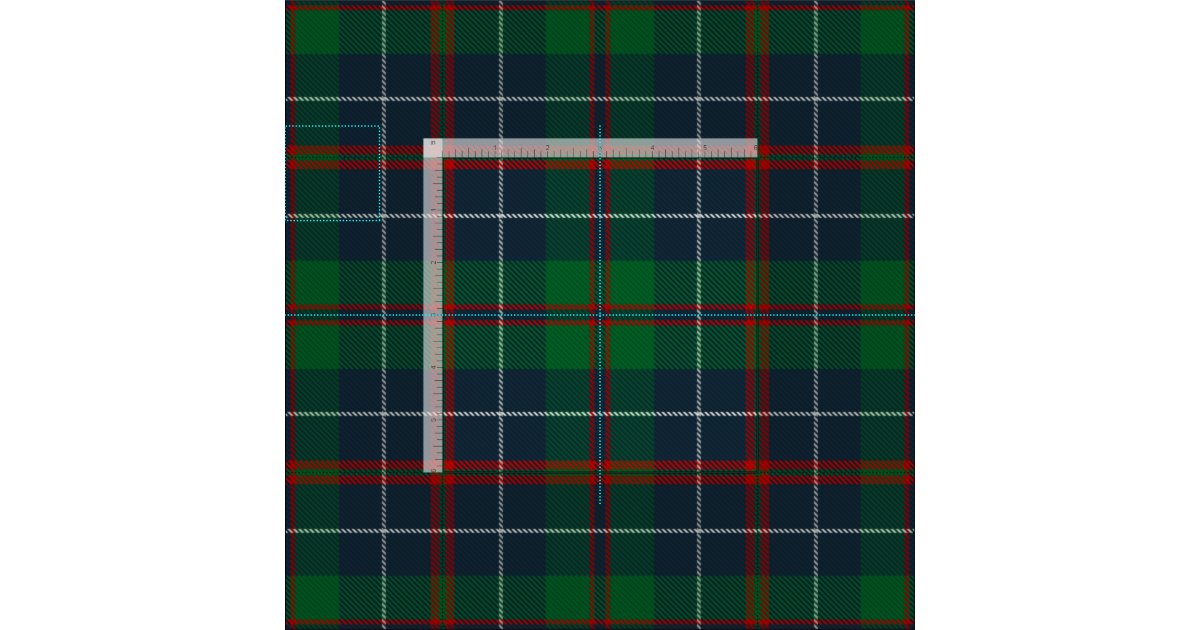 Scottish Tartan MacHardy Modern Clan Circle Necklace Classic Style