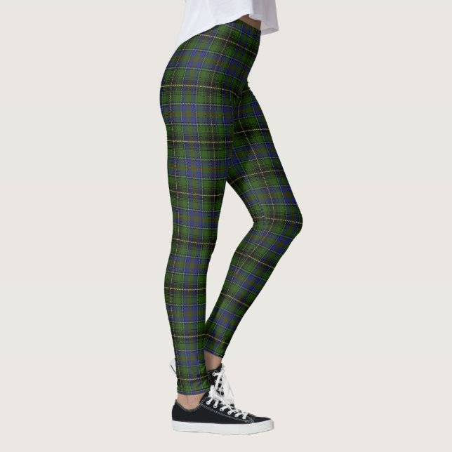 Scottish Clan MacInnes Tartan Leggings (Right)