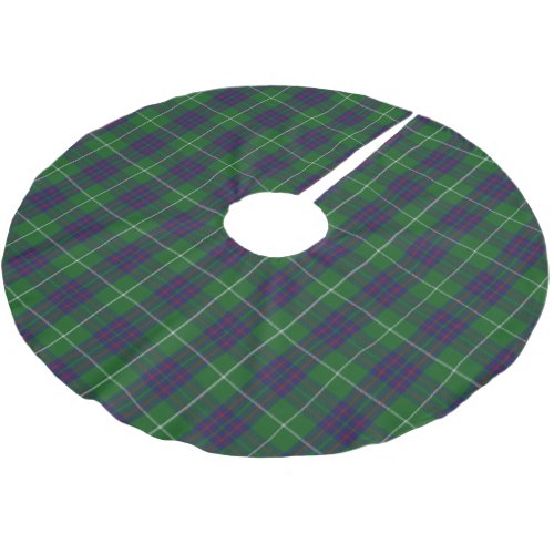 Scottish Clan MacIntyre Tartan Brushed Polyester Tree Skirt