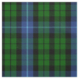 Clan MacIntyre Tartan Fabric | Zazzle