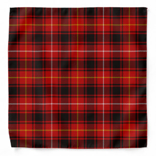 Scottish Clan MacIver Tartan Plaid Bandana