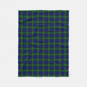 Scottish Clan MacKay Classic Tartan Fleece Blanket