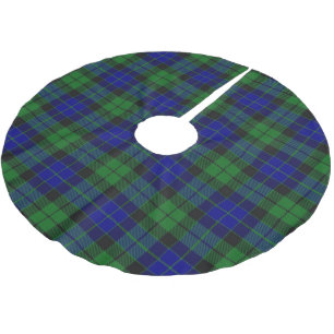 Scottish Clan MacKay Tartan Brushed Polyester Tree Skirt