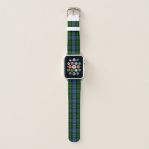 Scottish Clan MacKay Tartan Plaid Apple Watch Band