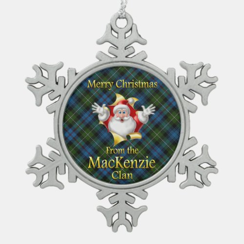 Scottish Clan MacKenzie Christmas Ornament