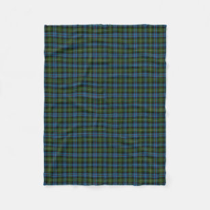 Scottish Clan MacKenzie Classic Tartan Fleece Blanket