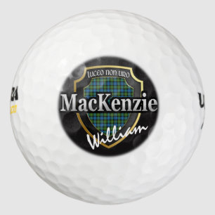 Scottish Clan MacKenzie Personalize Your Name Golf Balls