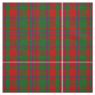 Scottish Clan MacKinnon Tartan Plaid Fabric
