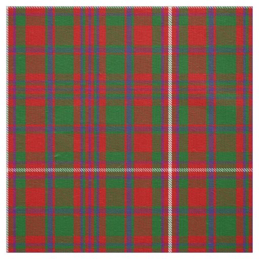 Scottish Clan MacKinnon Tartan Plaid Fabric