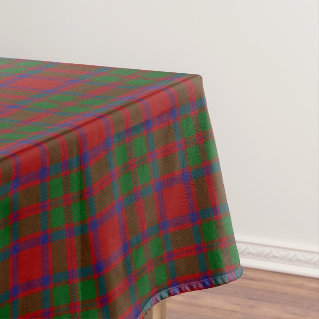 Scottish Clan MacKintosh McIntosh Tartan Tablecloth (In Situ)
