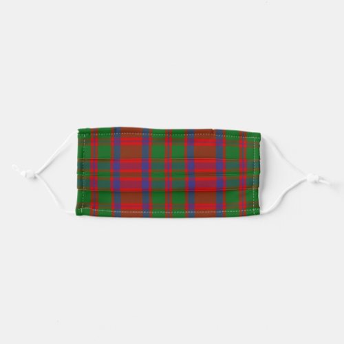 Scottish Clan MacKintosh Tartan Plaid Adult Cloth Face Mask