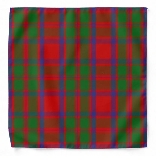Scottish Clan MacKintosh Tartan Plaid Bandana