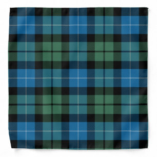 Scottish Clan MacKirdy Tartan Plaid Bandana