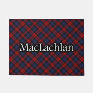 Scottish Clan MacLachlan Tartan Doormat