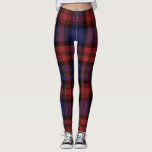 Scottish Clan MacLachlan Tartan Plaid Leggings<br><div class="desc">Upgrade your traditional winter wardrobe with these bold,  colorful,  and quality leggings in traditional McLaughlin clan Scottish tartan pattern style. Great for the holidays and perfect for any winter activities,  training,  or workouts. Awesome Scottish Clan tartan plaid design</div>