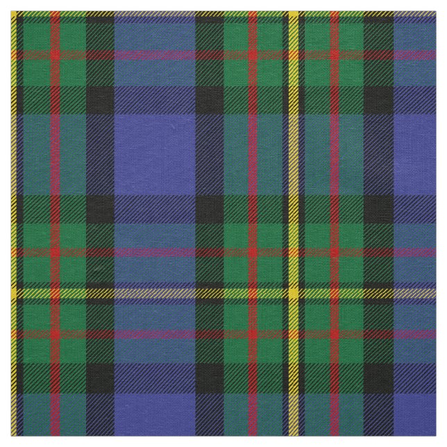 Scottish Clan MacLaren Tartan Plaid Fabric (Swatch)