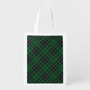 Scottish Clan MacLean Family Tartan Grocery Bag