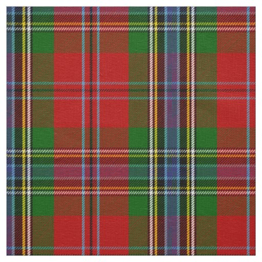Scottish Clan MacLean of Duart Tartan Plaid Fabric