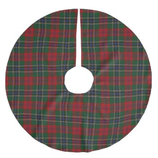 Scottish Clan MacLean Tartan Brushed Polyester Tree Skirt