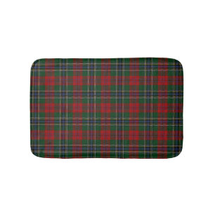 Scottish Clan MacLean Tartan Plaid Bathroom Mat